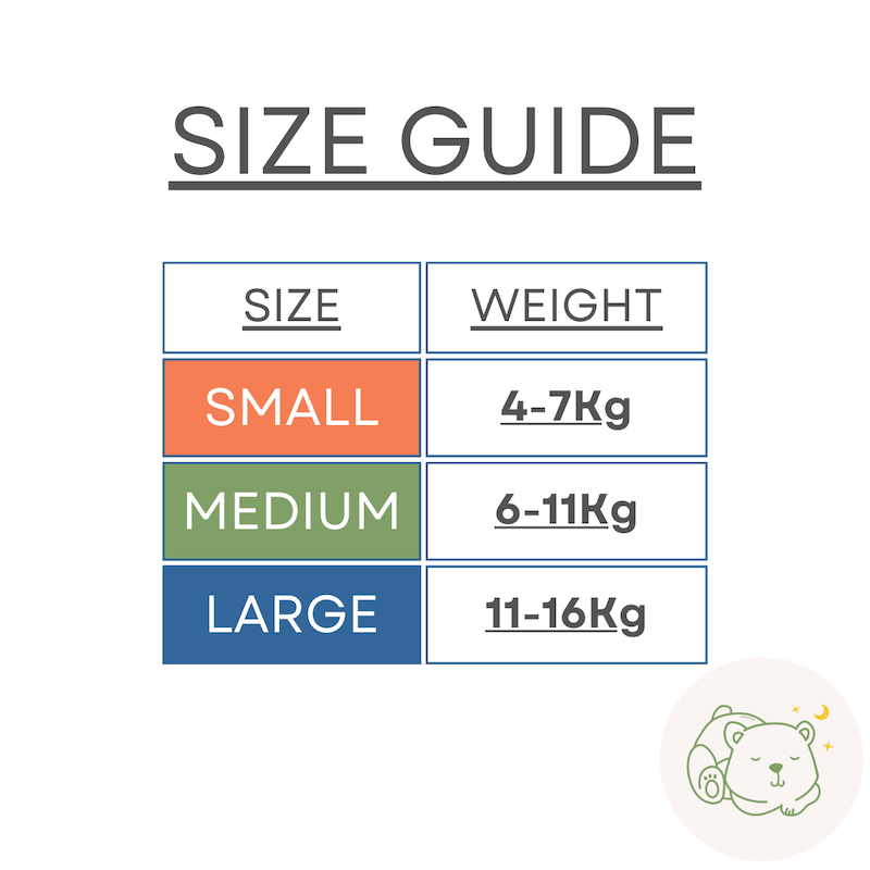 Pokito Size Guide - Pokito Baby